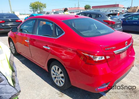 2017 Nissan Sentra Sv z USA, uszkodzony, nr VIN 3N1AB7AP4HL722981